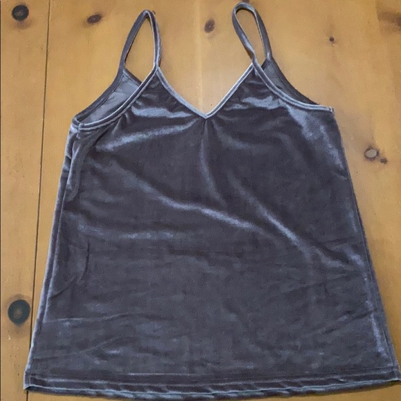 Sold! Velvet Camisole Tank Top - Picture 2 of 3